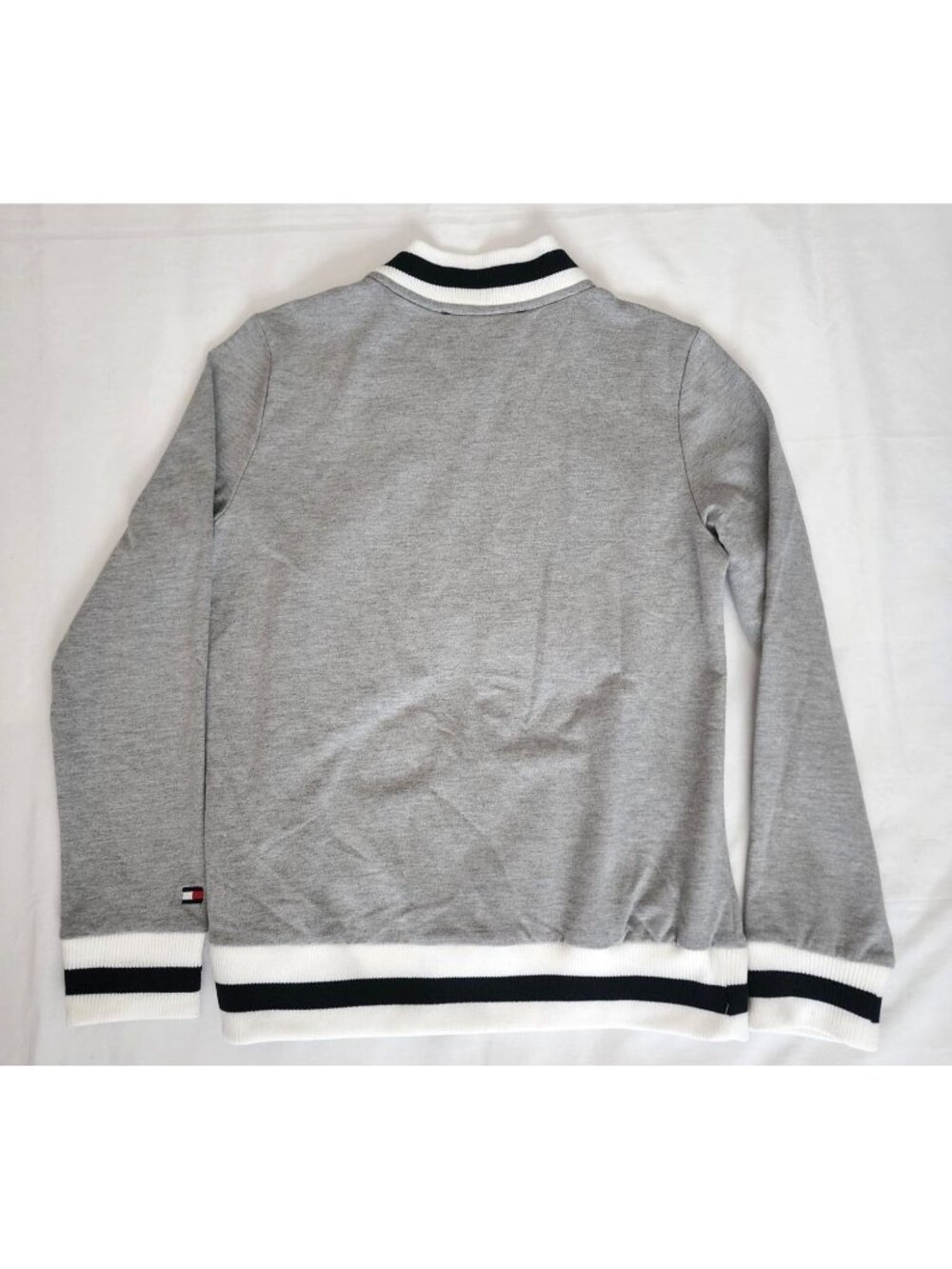 Tommy Hilfiger Women's Lush Life Casual Quilted Bomber Jacket Black/Gray S/P NWT - Picture 5 of 13